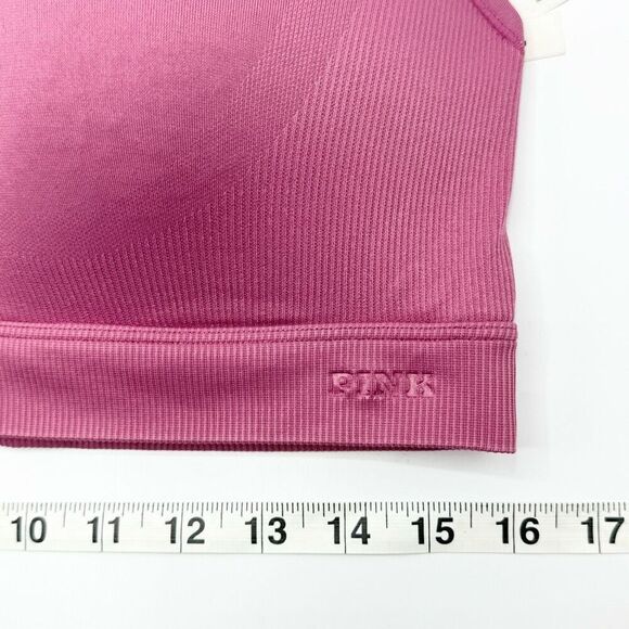 Victoria’s Secret PINK Victoria’s Secret PINK Seamless Air Front-Close High- Sup - Picture 10 of 12